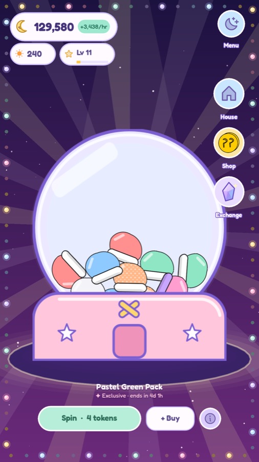 Capsule machine prizes